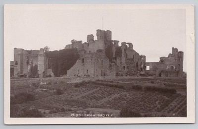 RPPC Middleham Castle Yorkshire W Bramley Verlag