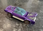 Hot Wheels Redline Sugar Caddy Car 1969 Purple -  Gray Int. Made In Hong Kong