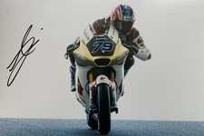 Ai Ogura hand signed 12x8 photo motogp  
