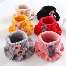 New autumn and winter children's cartoon knitted scarf 