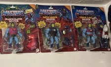 Masters of The Universe Origins Motu Skeletor Action Figure lot of 3 retro play