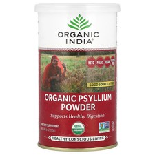 Organic Psyllium Powder, 6 oz 170 g 