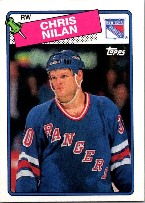 1988-89 Topps #31 Chris Nilan