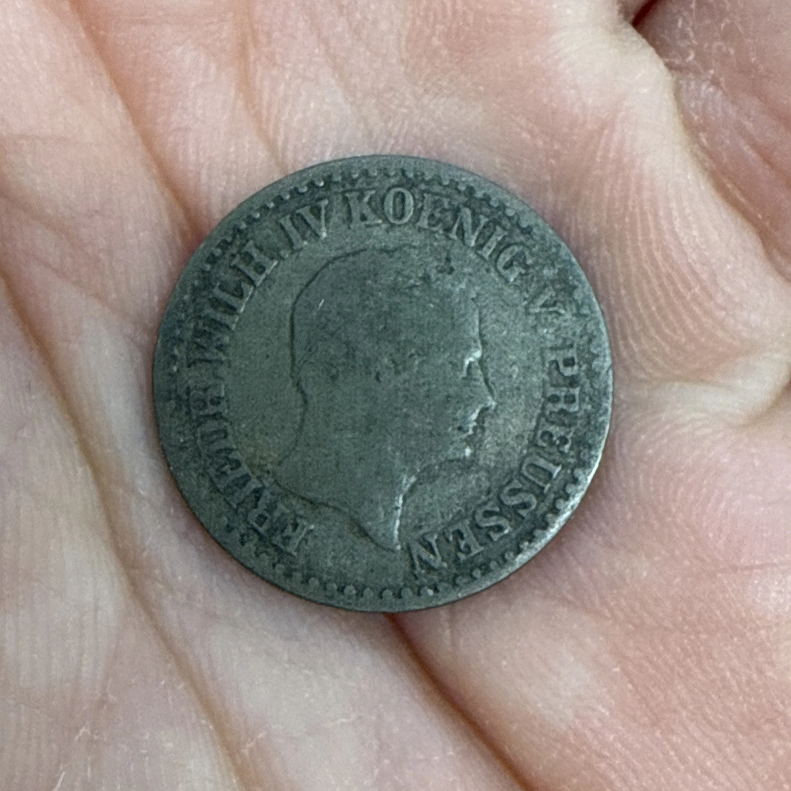 Monnaie 1 Silber Groschien 1845 A