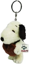 Nakajima Corporation Snoopy Moco Brown Petit Fluffy Mascot Mocha Heart 174222-22