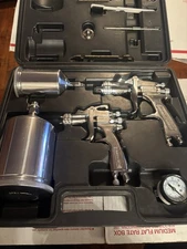 Binks SV 50 HVlp Gravity Spray Combo Set 