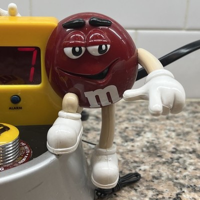 M&M's Collectible Digital AM/FM Radio Alarm Clock Working | eBay
