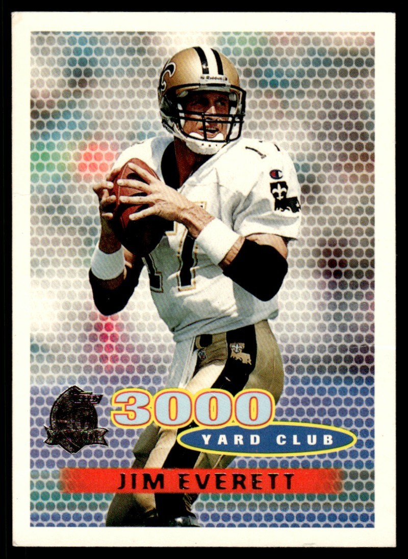 1996 Topps Jim Everett TYC New Orleans Saints #375 24106