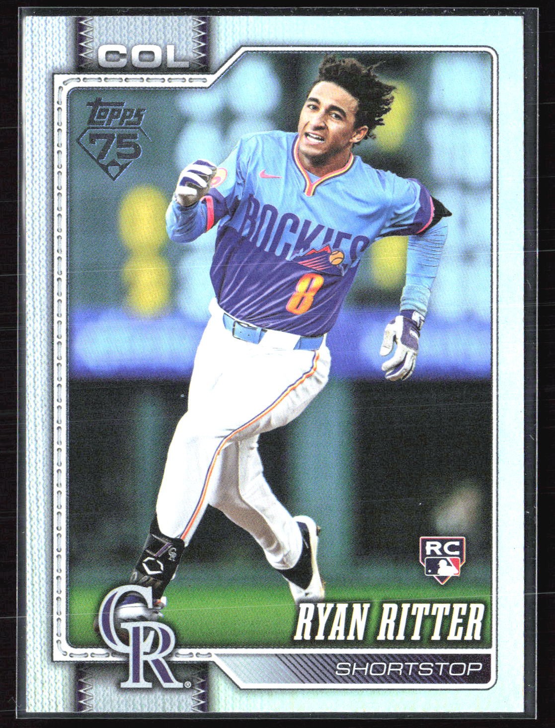 2026 Topps #18 Ryan Ritter Rainbow Foil
