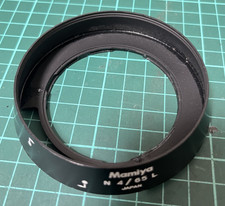 【NEAR MINT+】 Mamiya N 65mm f/4 Lens Genuine Hood For Mamiya 7 7II From JAPAN J11