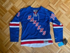 New York Rangers Henrik Lundqvist 30 Reebok Jersey Official NHL Womens LG Hockey
