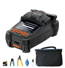 Vevor ALK-T2 Fiber Optic Fusion Splicer, Fiber Cleaver & Accessories in Case