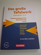 Das große Tafelwerk interaktiv 2.0 - Formelsammlung für Sekundarstufe I und II