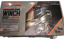 Kolpin Outdoors Quick Mount Winch Kit with 3500lbs Winch Synthetic P/N 26-3210