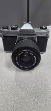 Pentax K1000 SE 35mm SLR Camera w/ Promaster Spectrum 7 f 35-70mm