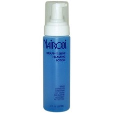 Nairobi Wrapp-It Shine Foaming Lotion, 8 Ounce 8 Pack of 1 , blue