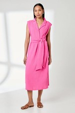 Principles Pink Shirt Dress Womens Daywear Dresses