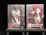 2) Germie Bernard 2024 Bowman University Chrome #156 1st + 2025 Base #187Alabama