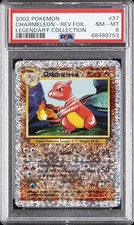 2002 POKEMON LEGENDARY COLLECTION #37 CHARMELEON-REVERSE FOIL PSA 8 on eBay