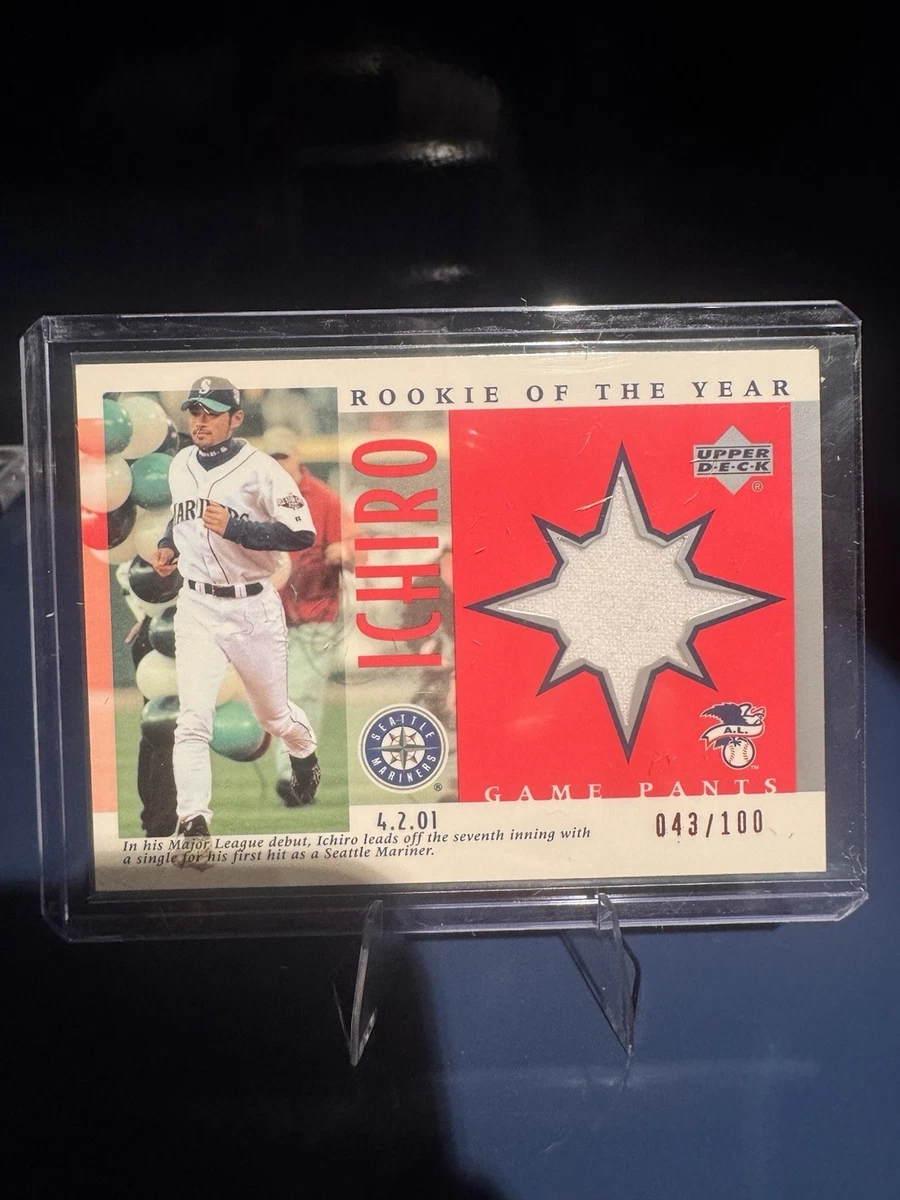 Upper Deck Ichiro Suzuki Rookie Baseball Sports Trading Cards