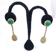 Ciner Vintage Fashion Dangle Drop Clip Earrin...