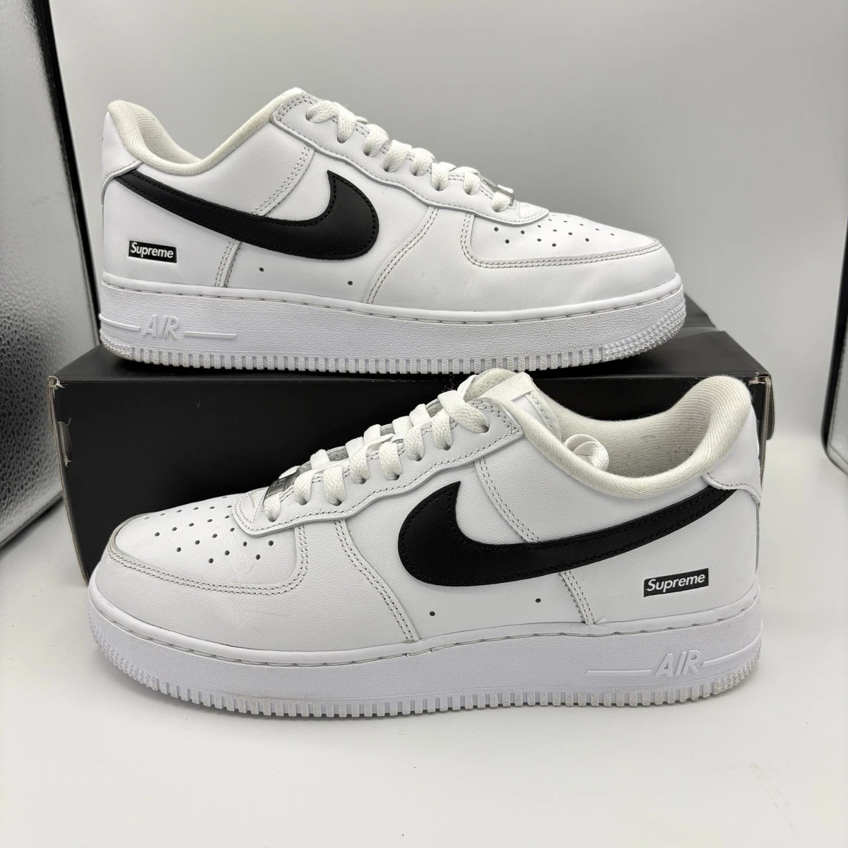 Nike Air Force 1 Supreme White - огромный выбор по лучшим ценам | eBay