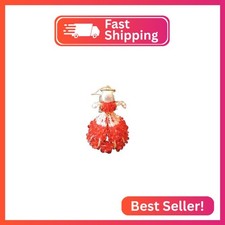 Large Beaded Angel Kit New Red  Crystal 