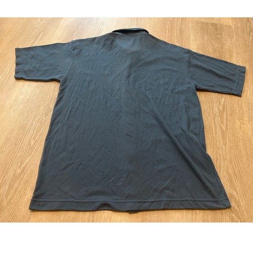 Abercrombie Men’s Blue Cotton Button Up Polo Size Large Short Sleeve - Picture 6 of 7