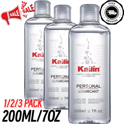 #ad Sex Lubricant Water Based Long Lasting Easy Clean Women Men Adult Lube Personal $5.99