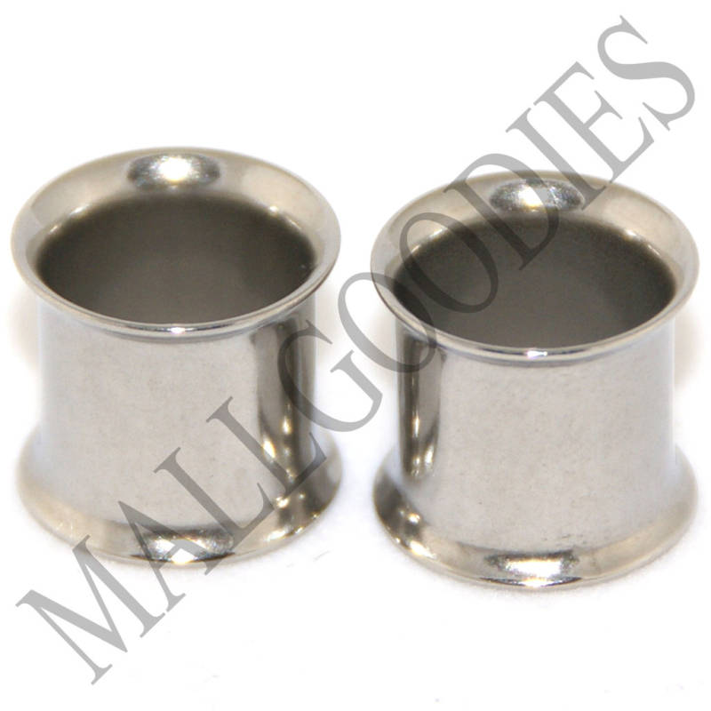 DOEARKO Oor Flesh Tunnel Oor Tunnel met hanger, zilver, oor piercing, double flared, piercing sieraden, roestvrij staal, oor expander, oorplugs voor vrouwen en mannen 8mm-25mm, 10 mm, Roestvrij staal