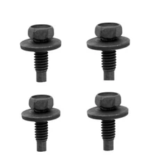 64-72 GM GTO Judge 442 Chevelle GSX Rear Trunk Deck Lid Hinge Bolts 4pc set FZ