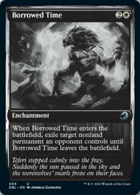 MTG BORROWED TIME EXC - GESTOHLENE ZEIT - DBL - MAGIC