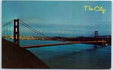 Postcard - Golden Gate Bridge - San Francisco, California