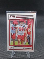 2022 Panini Score Rookie Leo Chenal Kansas City Chiefs 