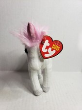 Ty Beanie Babies MYSTIC The White Unicorn 7” Plush
