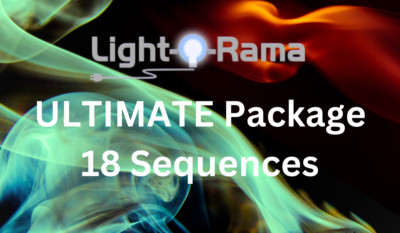 ULTIMATE 16 Channel Christmas & Halloween Package Of 18 Light-O-Rama Sequences