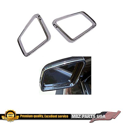 GLE GLS Chrome Side Mirror Ring Molding Luxury Accessory 2016 2017 2018 New