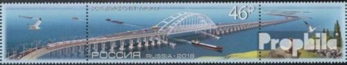 Russland 2620 Drie strips (compleet Kwestie) postfris MNH 2018 Krim-Bridge