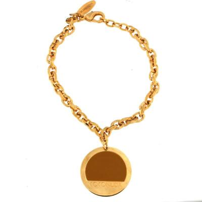 Women Coconuda Bracelet COBR2037 Various Metal Chain Gold with Pendant