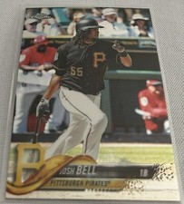 2018 Topps Chrome Baseball Josh Bell Pittsburgh Pirates base card #78