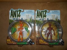Antz Z Action Figure Lot 2 Dreamworks Pictures 1998 -Bala  Cutter MIP