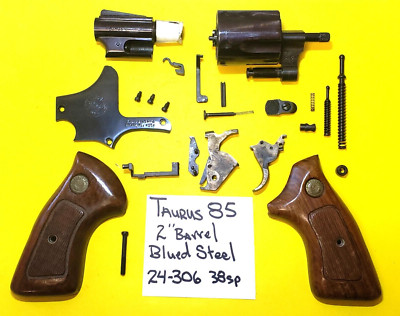 TAURUS MODEL 85 IN 38 SPL GUN REPAIR PARTS CYLINDER, BARREL PLUS ITEM # 24-306