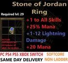 ✅ PC PS4 PS5 XBOX SWITCH✅ SOJ Stone OF Jordan D2R DIABLO 2 RESURRECTED ITEMS