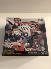 2019 Bowman Baseball Factory Sealed Mega Box - Look for Julio Rodriguez + More!