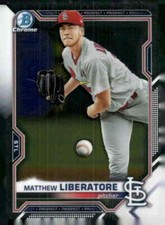 2021 Bowman #BCP-29 Matthew Liberatore Chrome Prospects