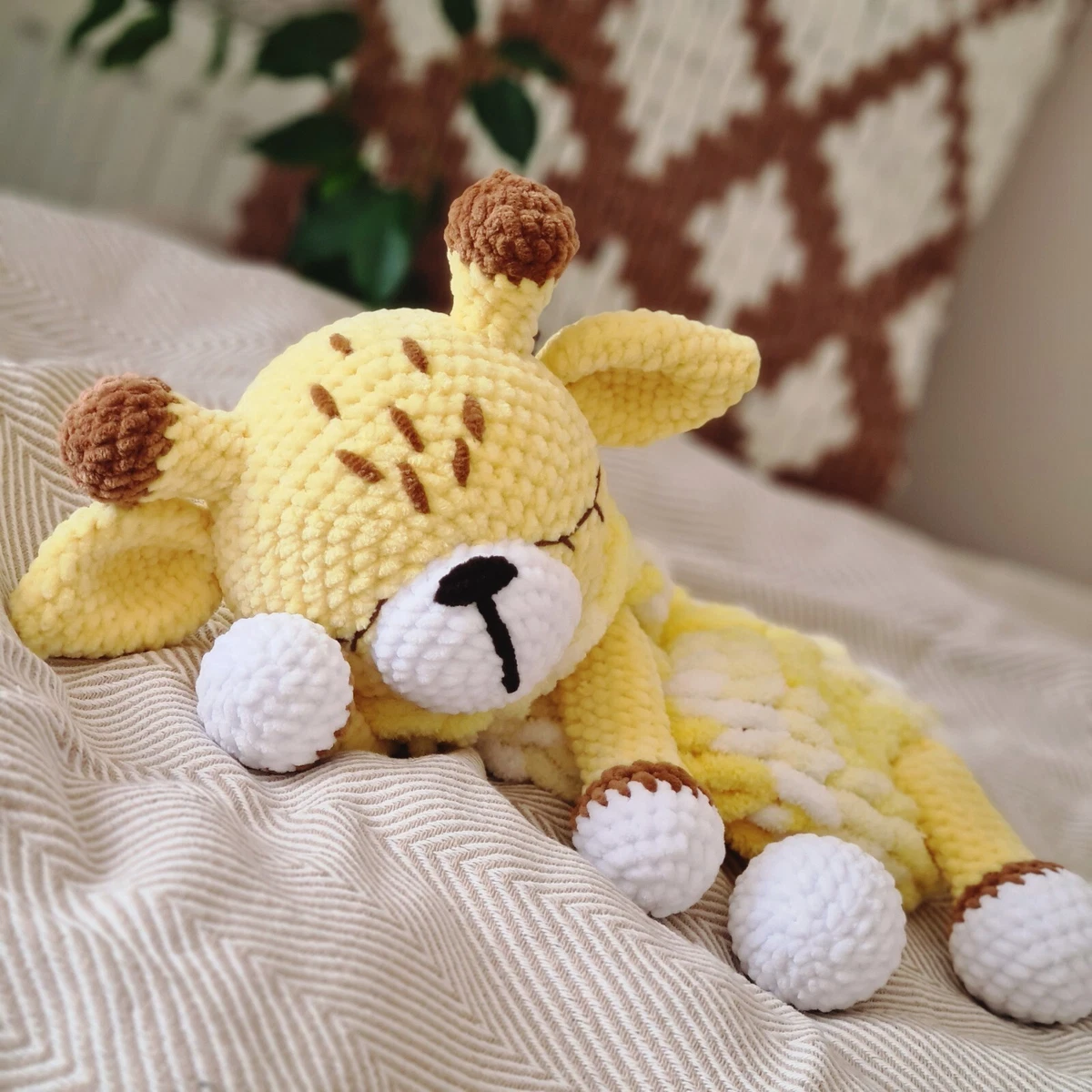 Crochet giraffe best sale stuffed animal