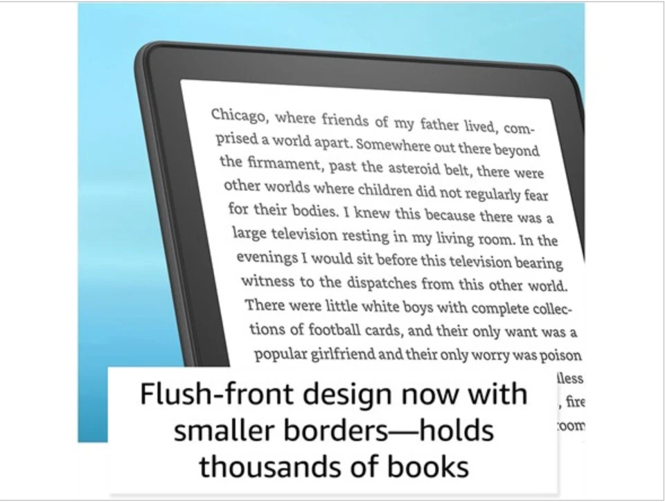 NEW SEALED Amazon Kindle Paperwhite 11th Gen 8GB, Wi-Fi, 6.8" (LARGER) - Black - Image 4 of 4