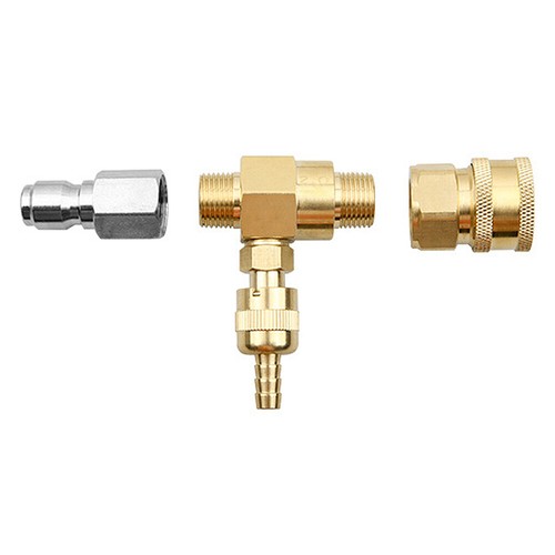 Hose Nozzle Pressure Washer Soap Detergent Injector Chemical 3/8 Quick - Picture 5 of 9
