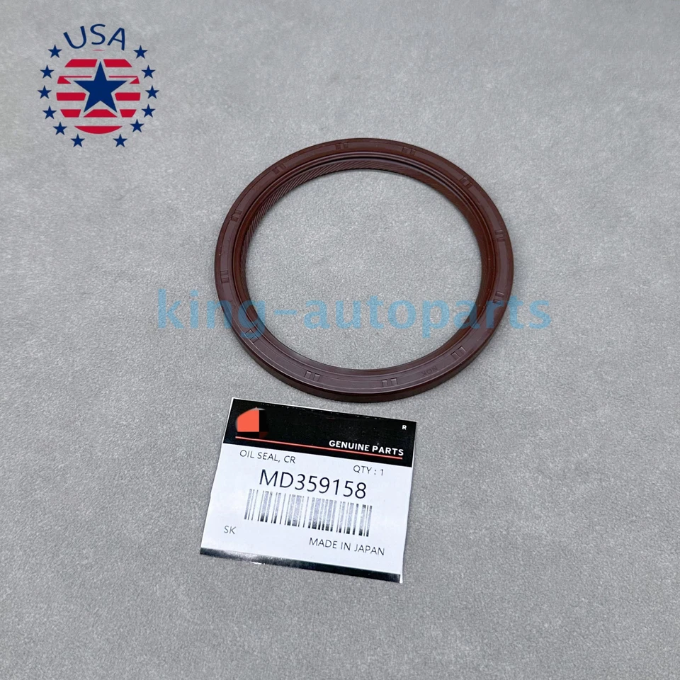 New NEW REAR MAIN CRANKSHAFT SEAL FOR MITSUBISHI MD359158 US Foto 3 de 4