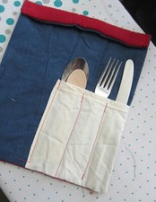 Zestaw kampanii Przybory do jedzenia rolka 1800 1900 Rekonstrukcja